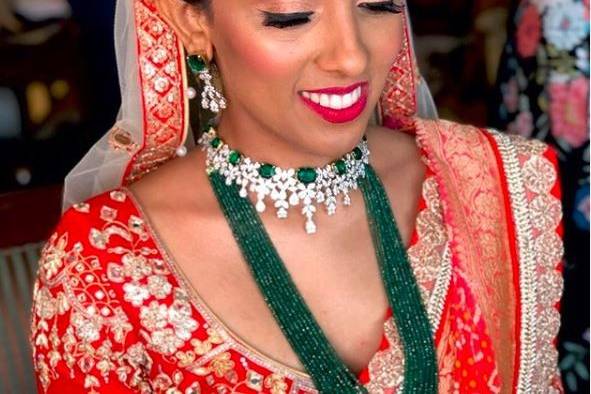 Bridal makeup