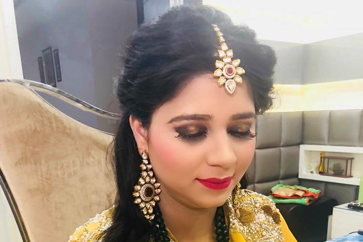 Bridal makeup