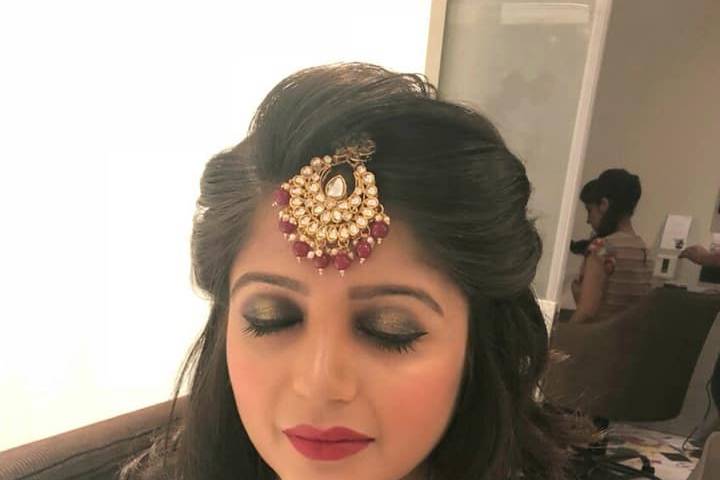 Bridal makeup