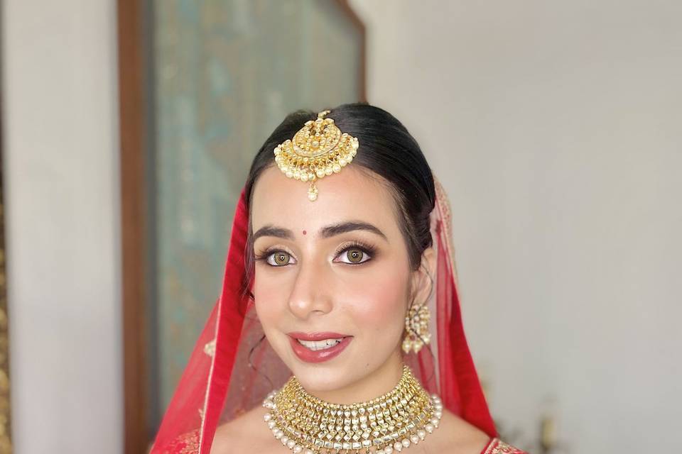 Bridal makeup