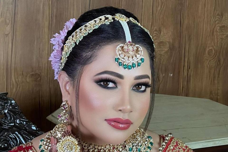 Bridal makeup