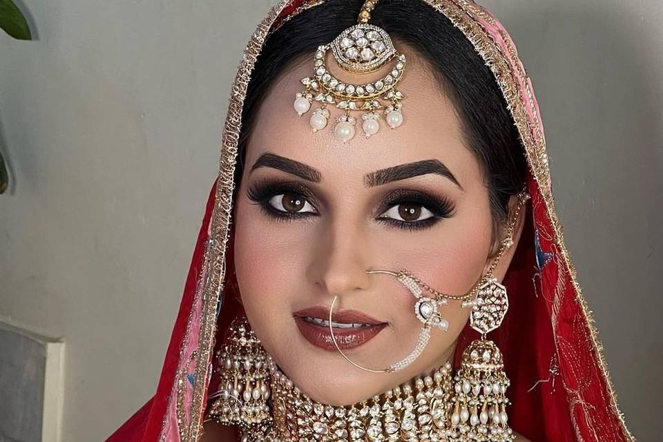 Bridal makeup