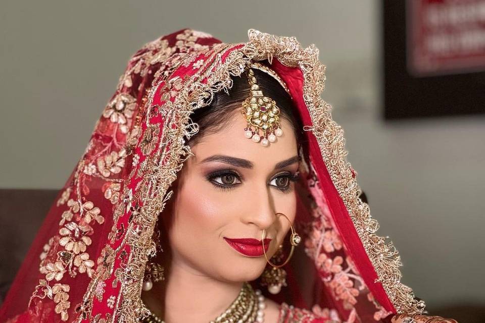 Bridal makeup