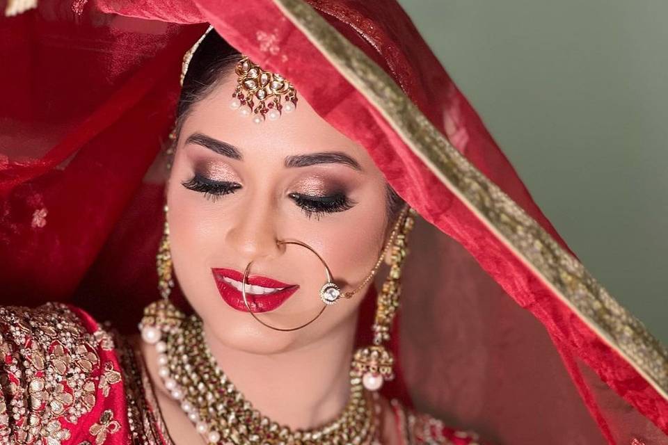 Bridal makeup