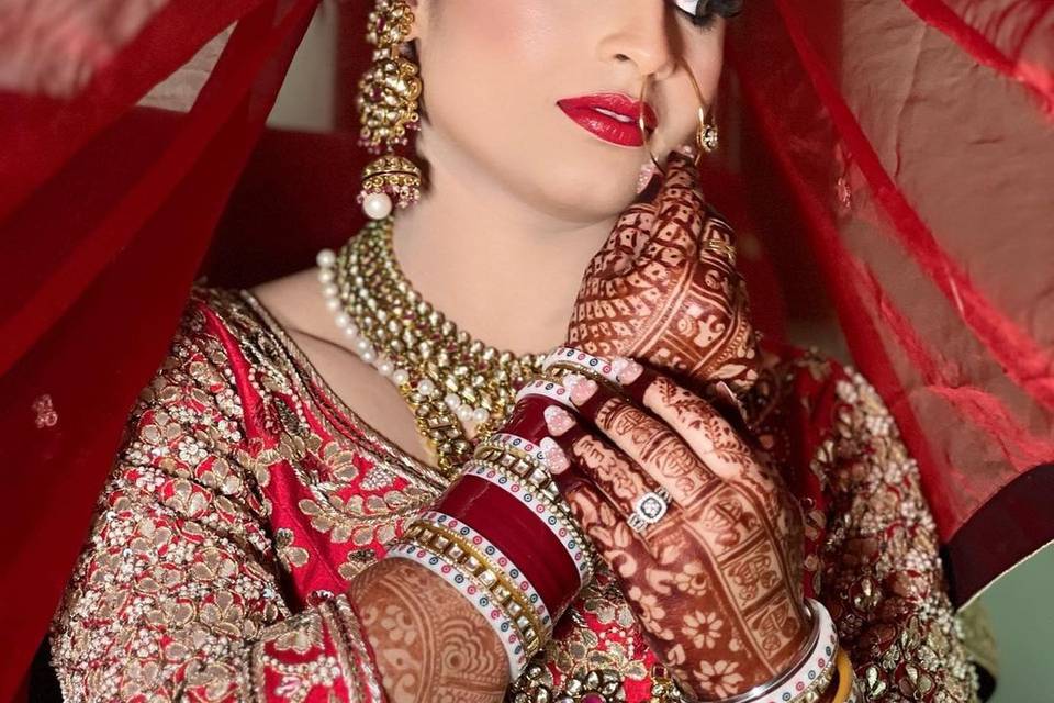 Bridal makeup