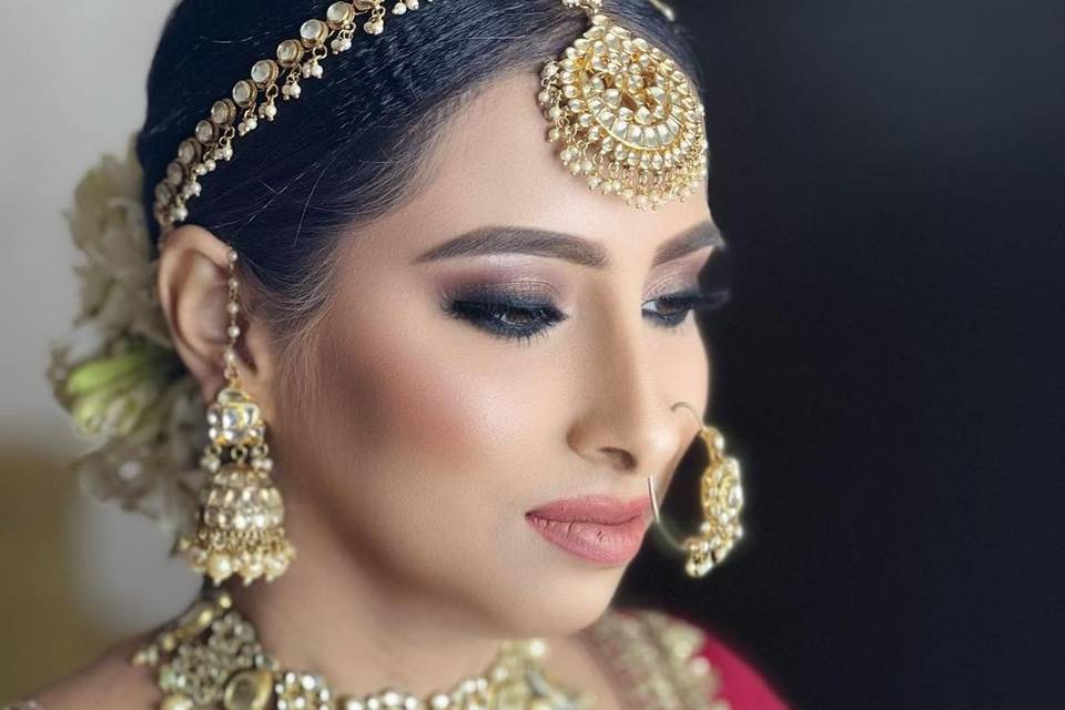 Bridal makeup