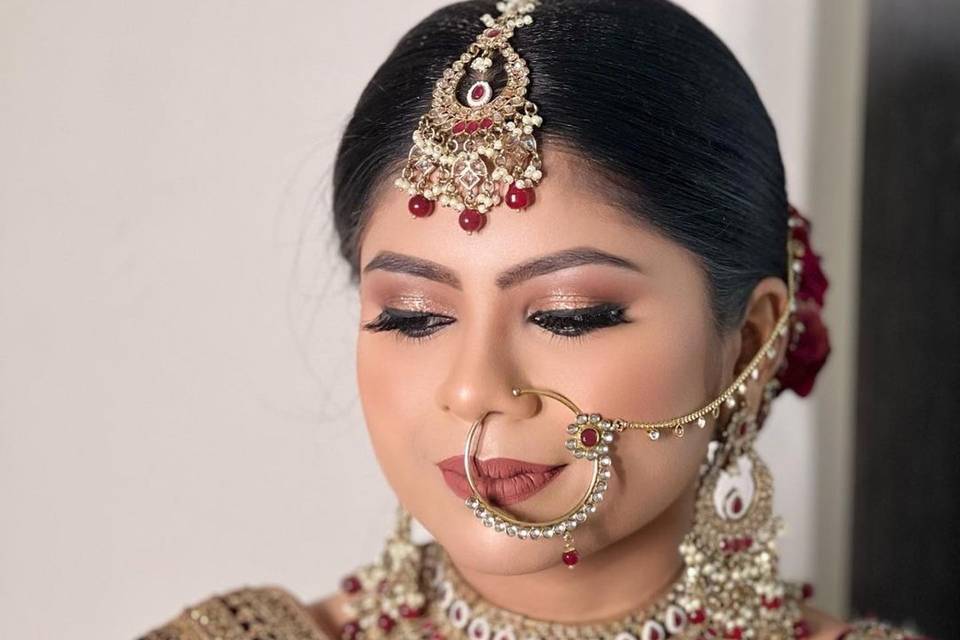 Bridal makeup