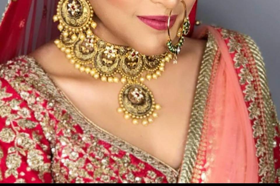 Bridal makeup