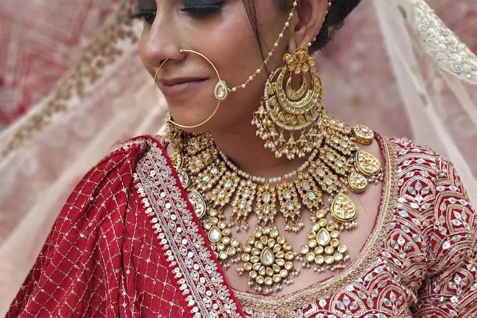 Bridal makeup