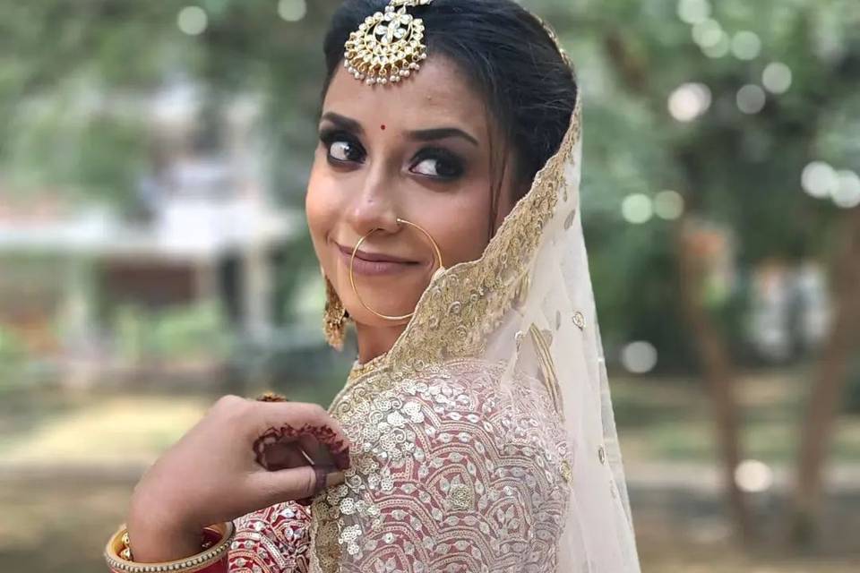 Bridal makeup