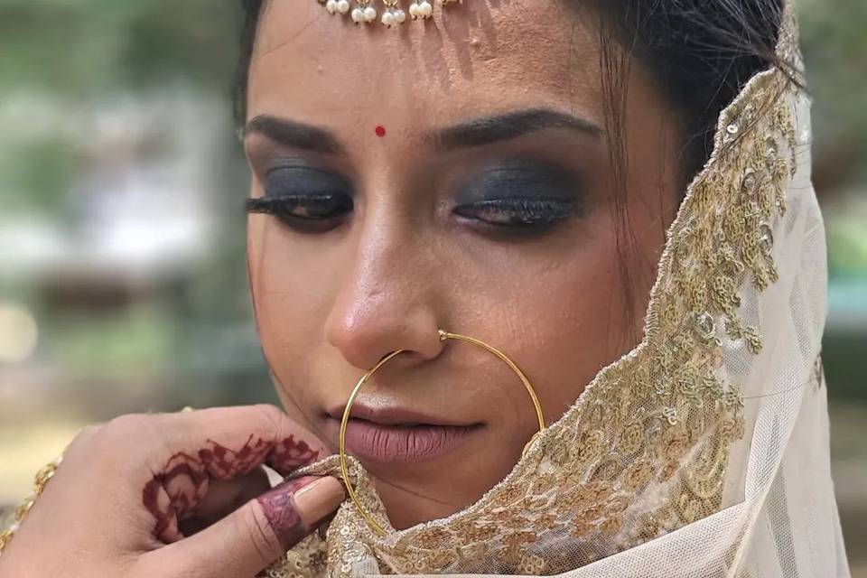 Bridal makeup