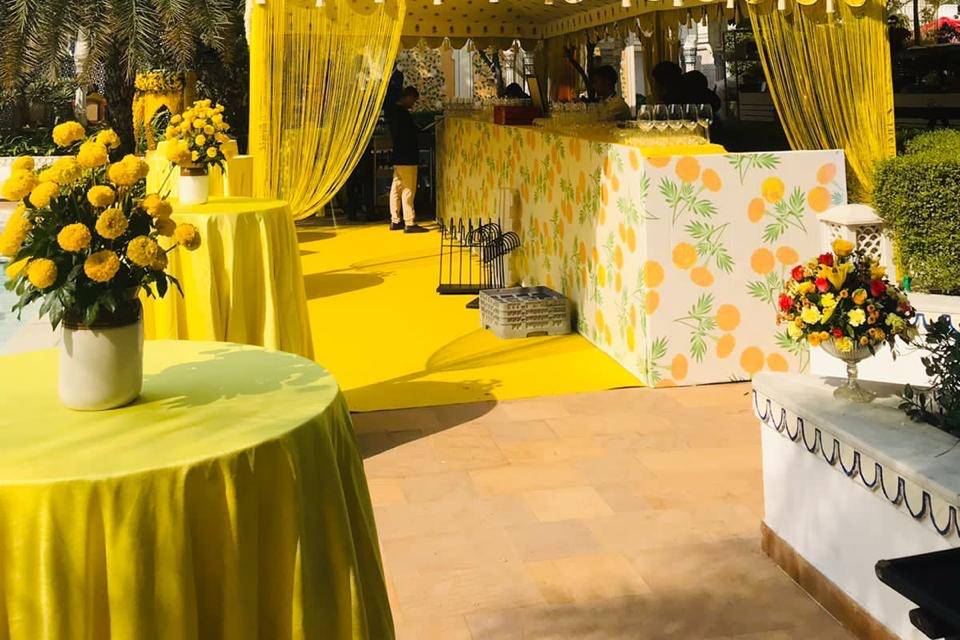 Haldi Bar Counter