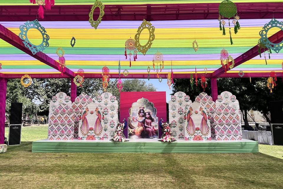 Mehndi Myra Stage
