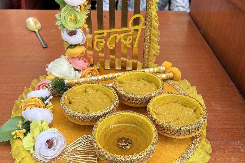 Haldi Platter