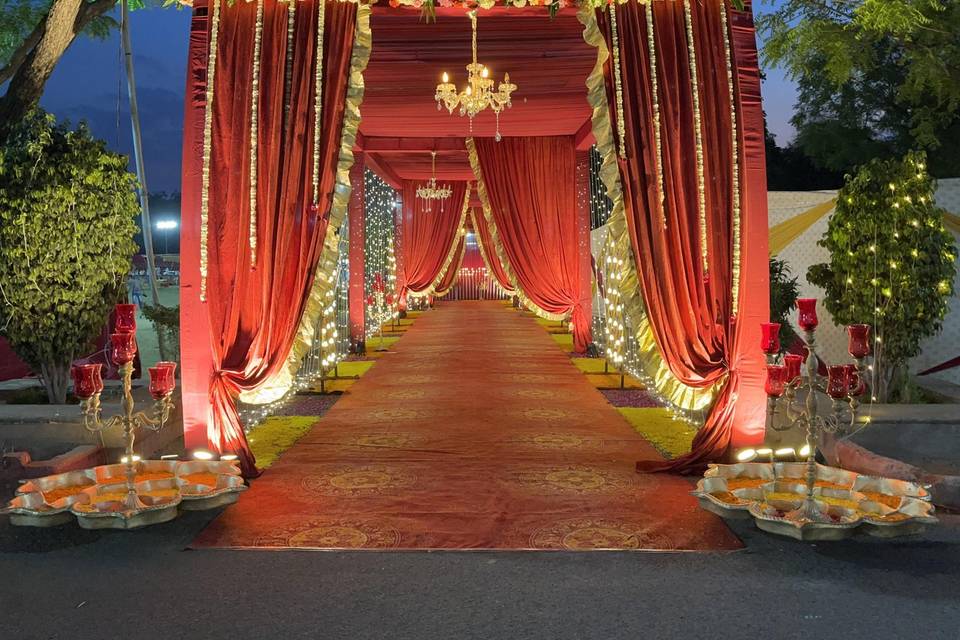 Entrance decor