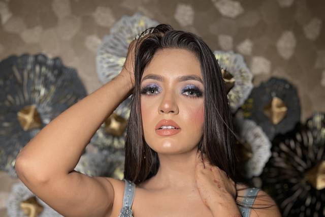 Glam look