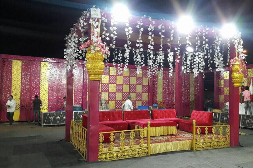 Raman Tent and Decoration