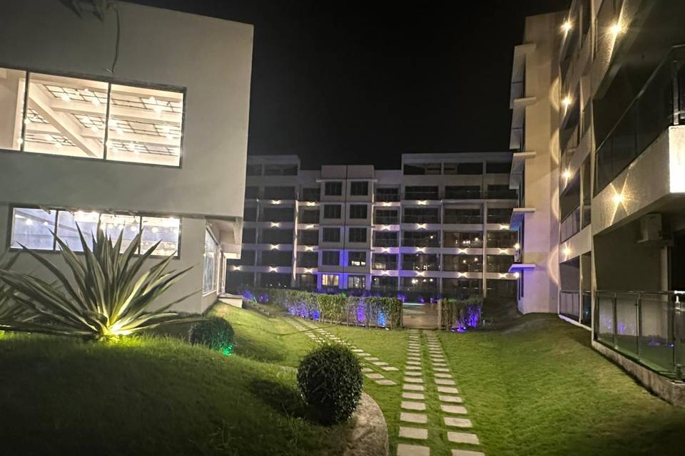 Lawn area