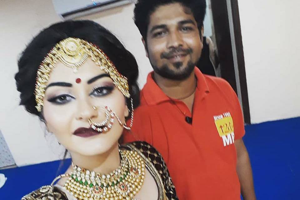 Bridal makeup