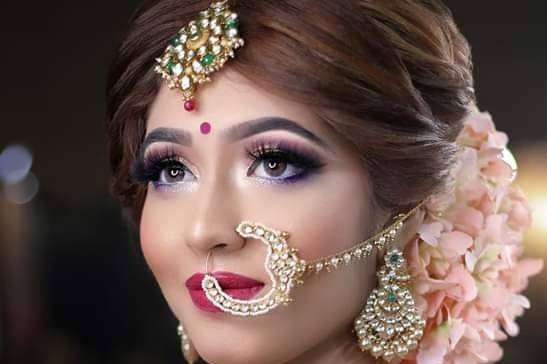 Bridal makeup