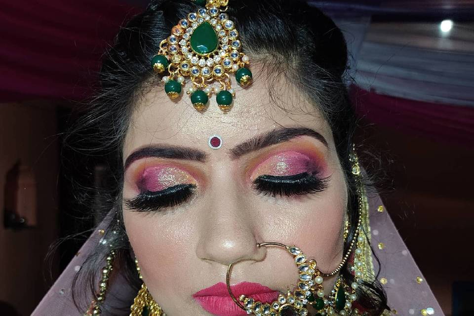 Bridal makeup