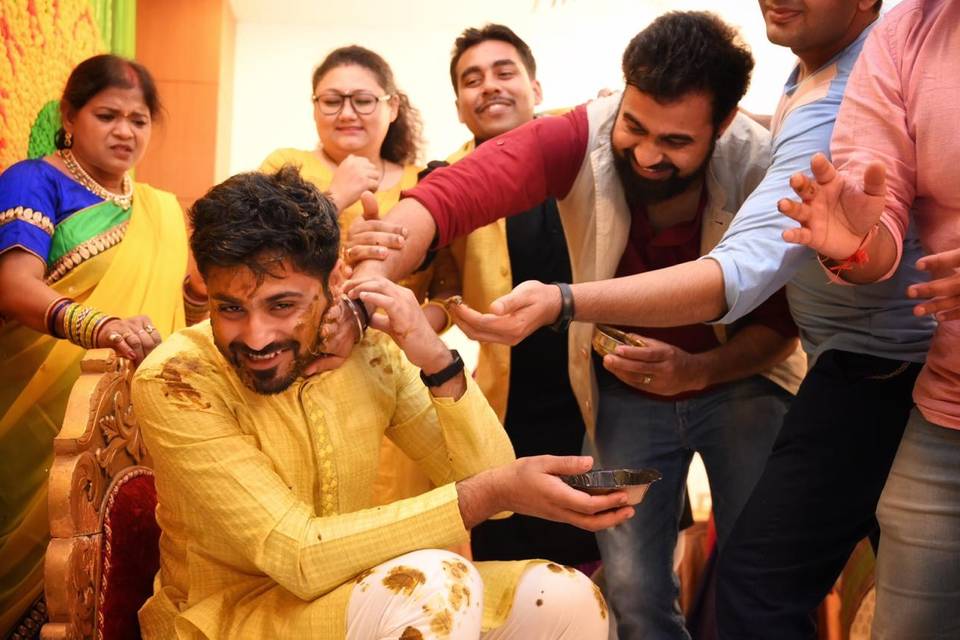 Groom Haldi