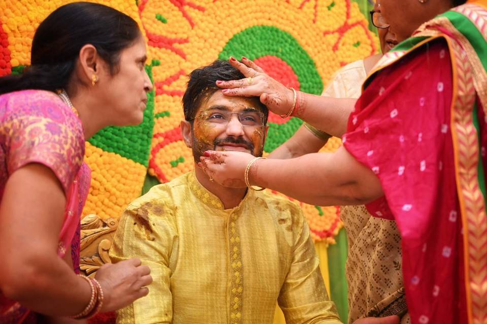 Groom Haldi