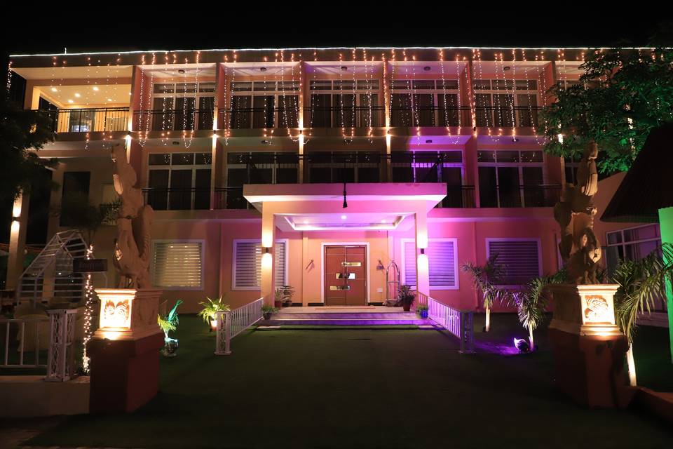 Main Building at Night