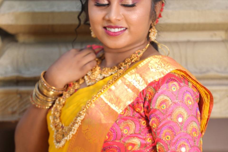 Bridal makeup