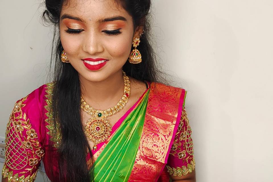 Bridal makeup