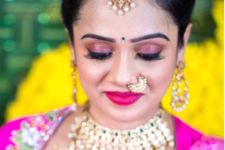 Bridal makeup