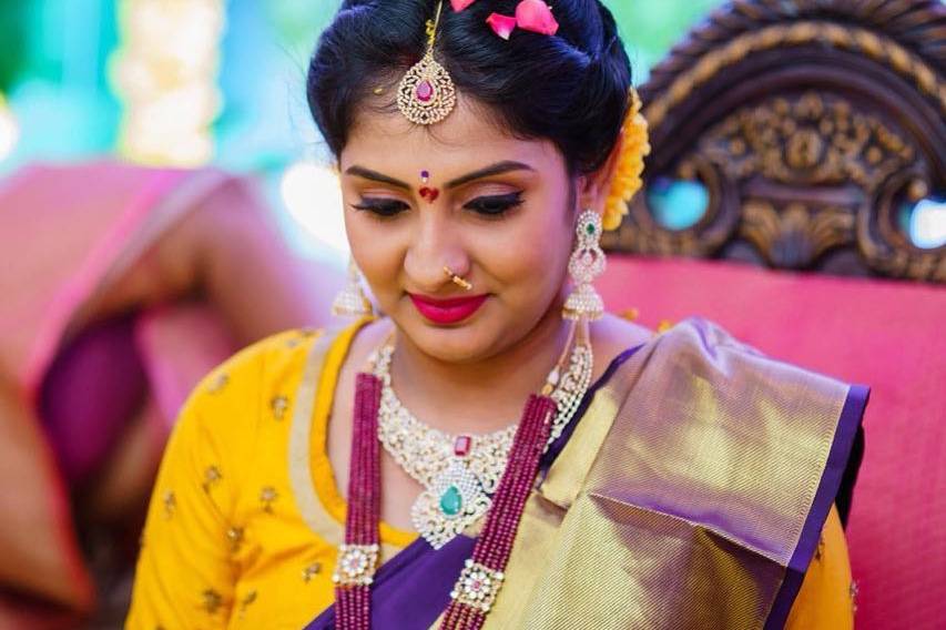 Bridal makeup