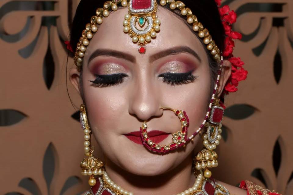 Bridal makeup