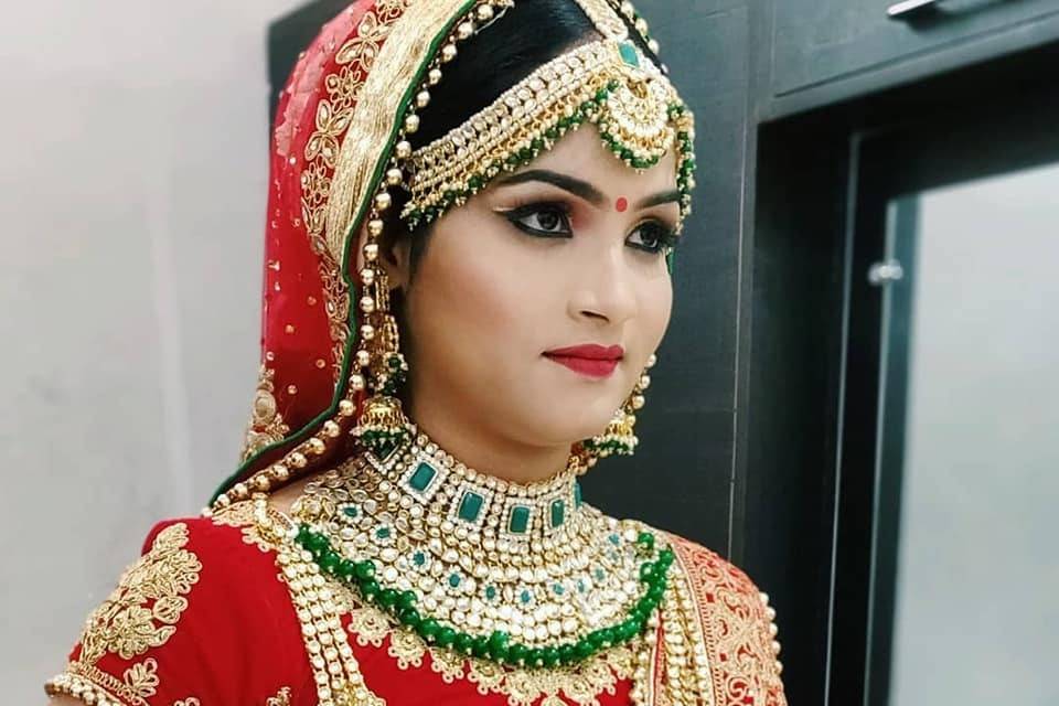 Bridal makeup