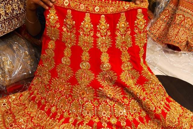 Pagfera - Multicolor Wedding Marriage Bridal Lehenga – JMS Studio