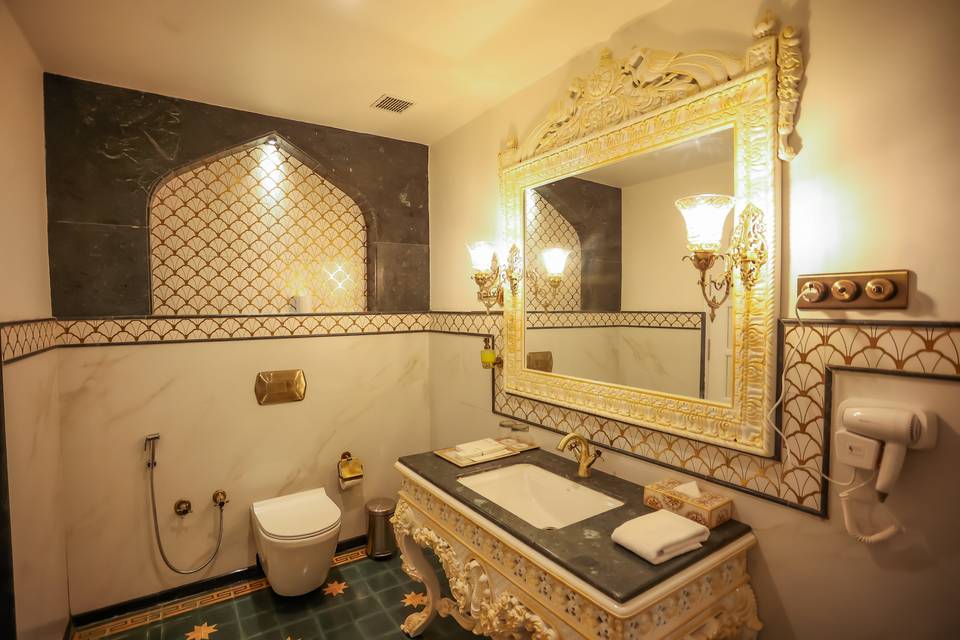 Luxurious wash room