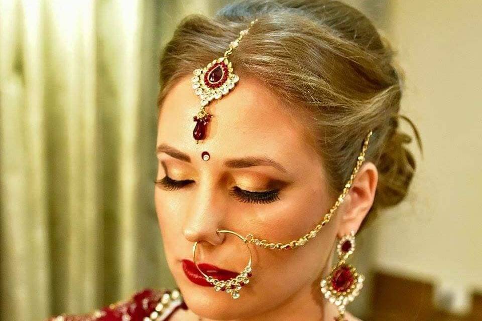 Bridal makeup