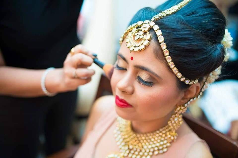 Bridal makeup