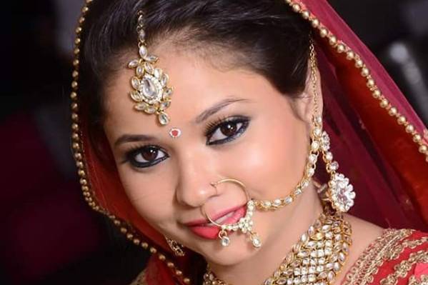 Bridal makeup