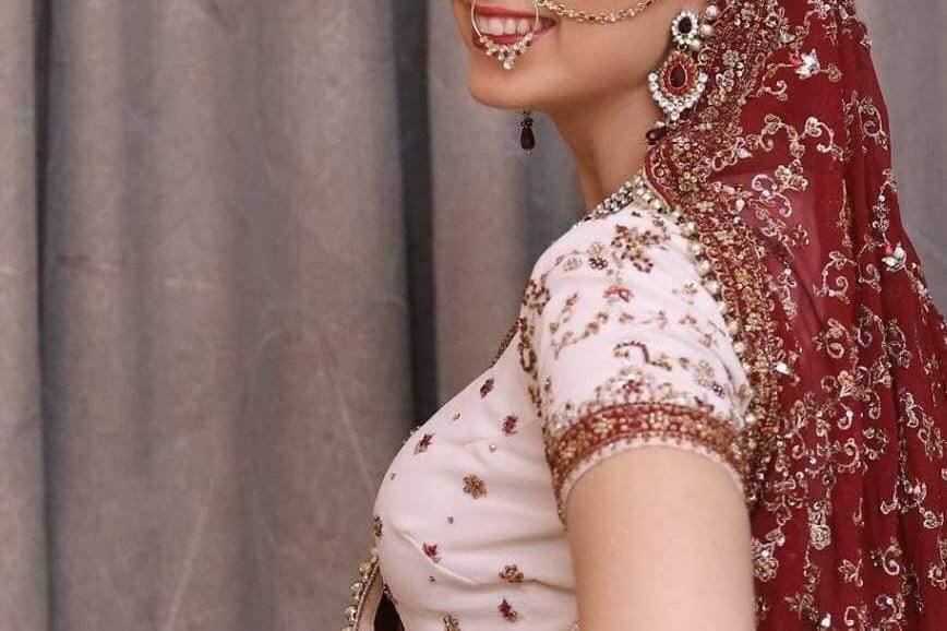 Bridal makeup