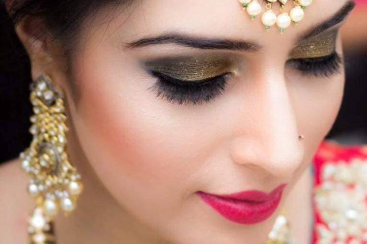 Bridal makeup