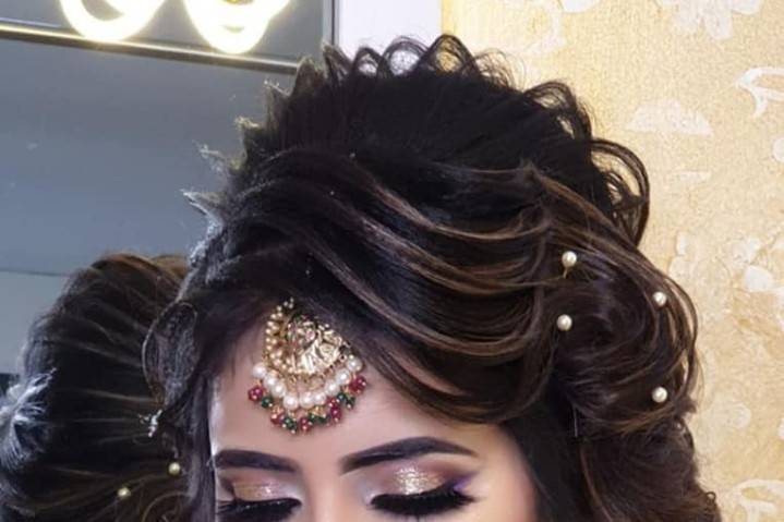 Bridal makeup