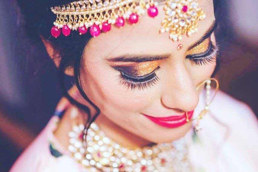 Bridal makeup