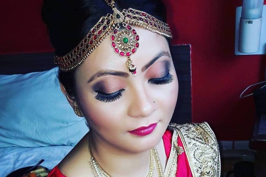 Bridal makeup