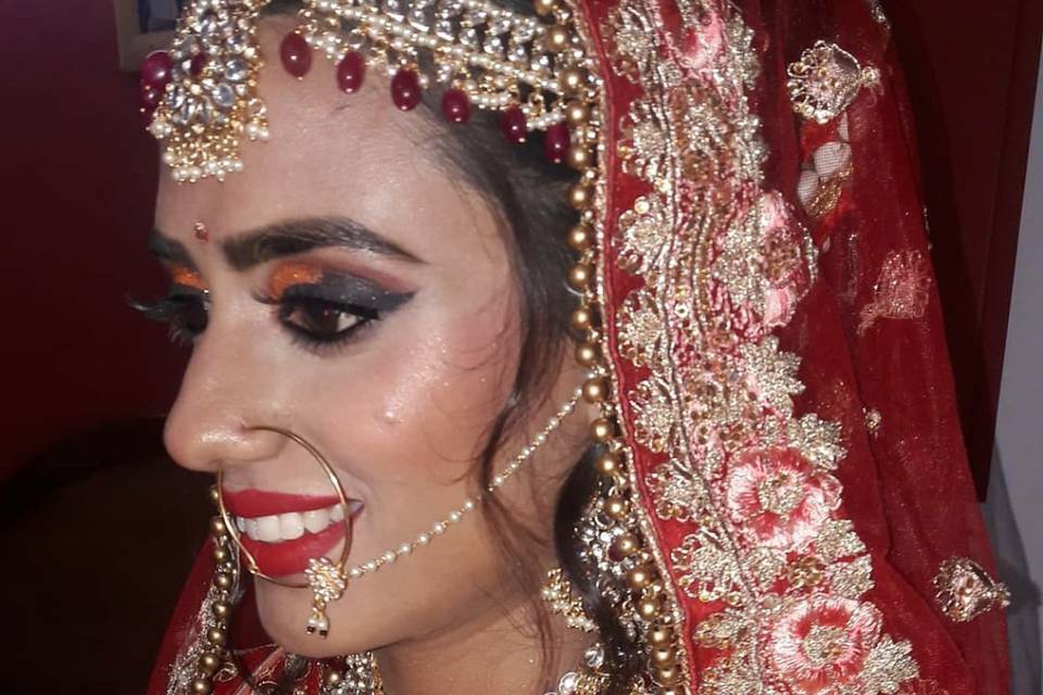 Bridal makeup