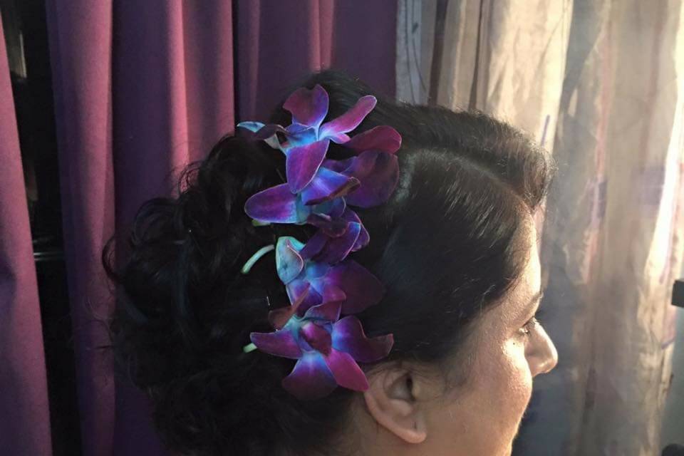 Party hairstyle