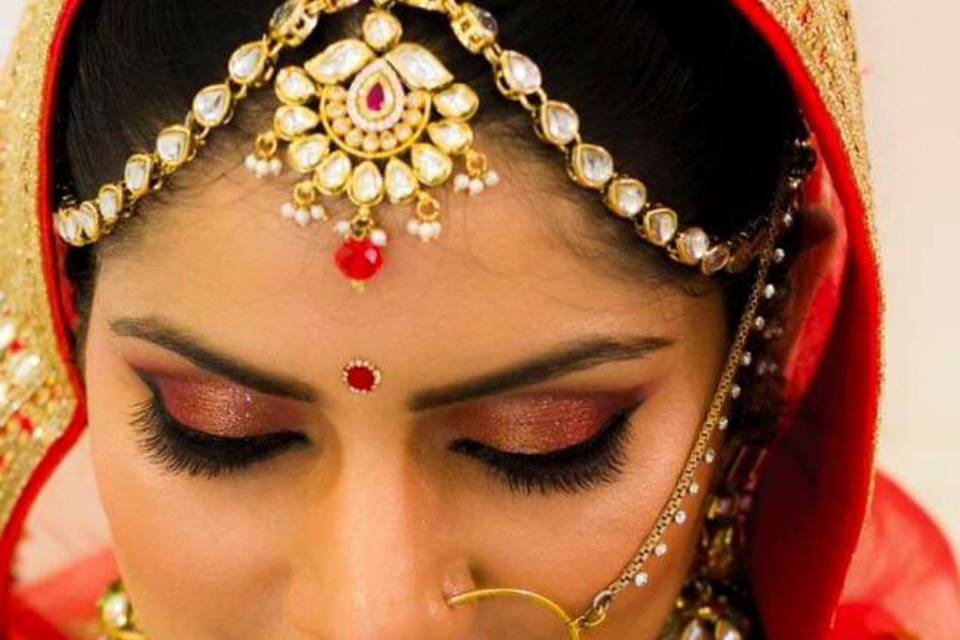 Bridal makeup