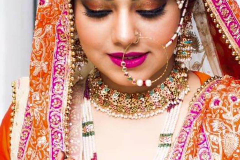 Bridal makeup