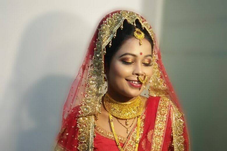 Bridal makeup