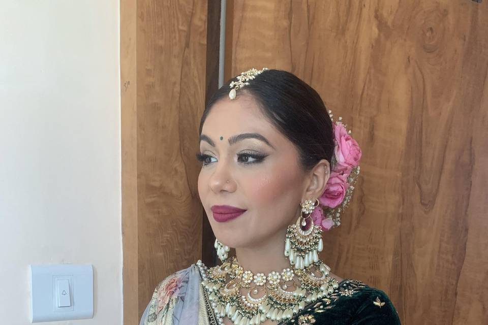 Bridal makeup